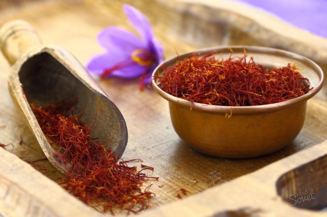 Saffron, полезни свойства, как да се вземат