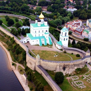 Foto, wohin ich in Pskov gehen kann