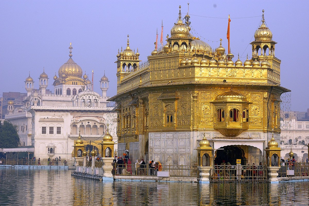 Zlatý palác-amritsar Indie