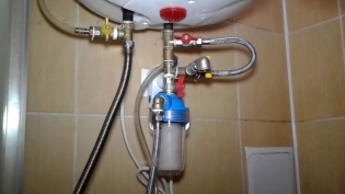 How to merge water from a boiler