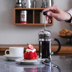 Фото как заваривать кофе в френч прессе