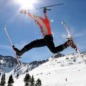 Photo how to choose mountain skiing