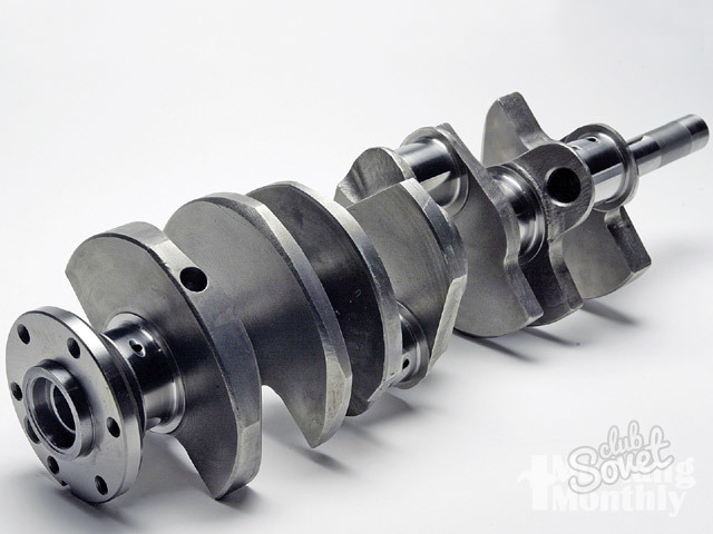 How to ease the crankshaft