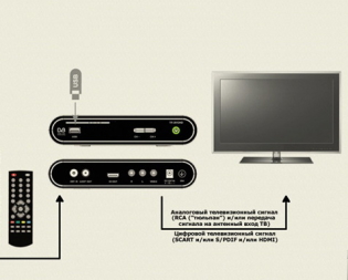 Come collegare il ricevitore alla TV