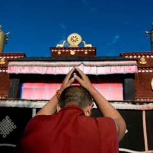 Foto, wie Sie sich auf die Ruhe in Tibet vorbereiten
