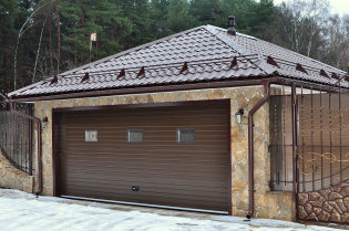 How to cover garage