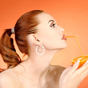 Fotografia de Stock Dieta laranja