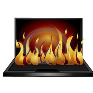 الصورة لماذا الكمبيوتر المحمول ساخنة جدا