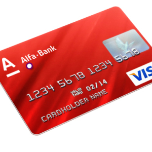 Photo How to make a credit card in Alpha Bank