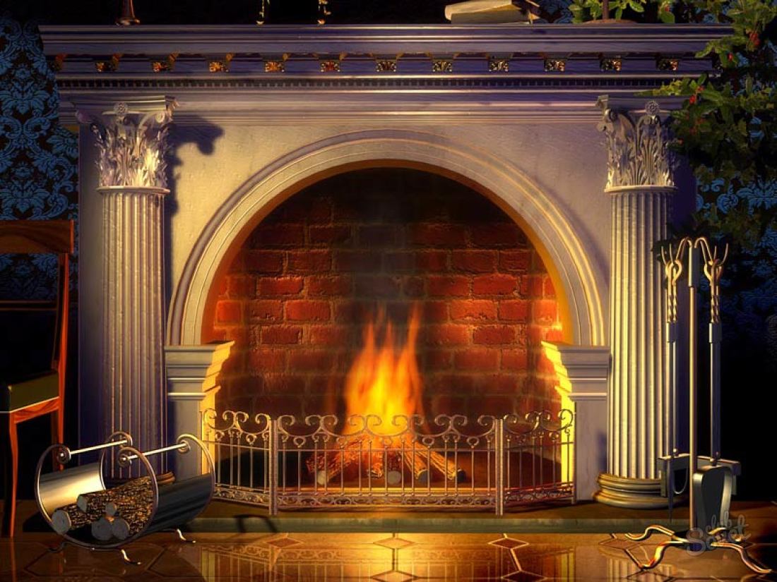 How to build a fireplace in the house