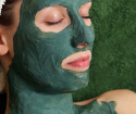 maschera di argilla verde