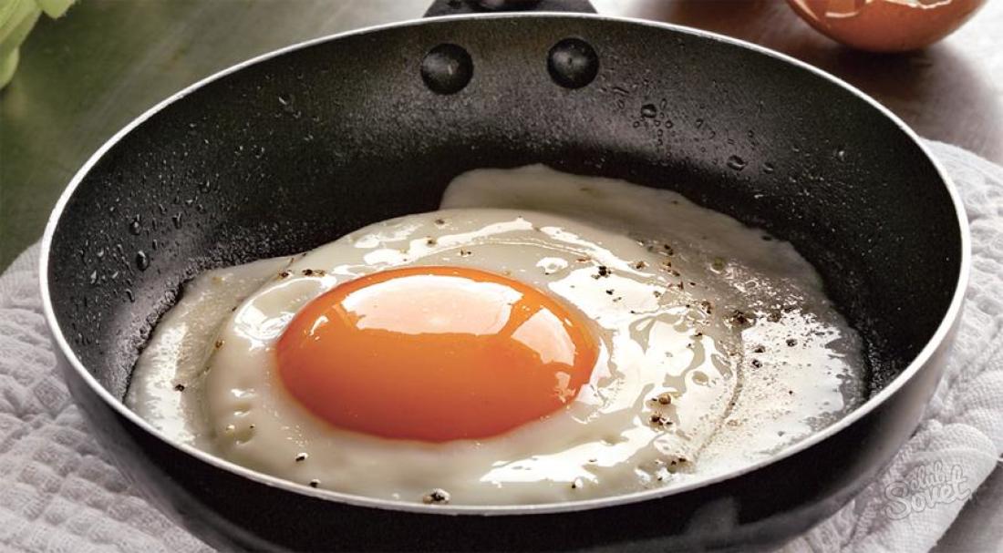 Yumurta pişirilir