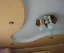 How to seize the ceiling by plasterboard