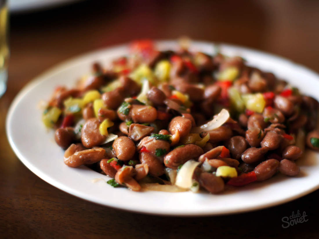 How to cook the beans red tasty
