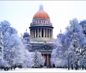 Wohin im Winter in St. Petersburg gehen kann