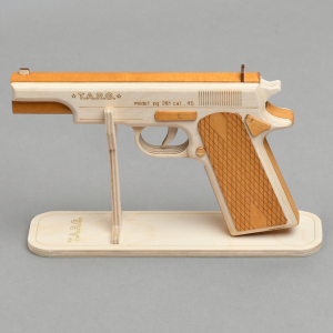 Photo How to make a gun made of wood?