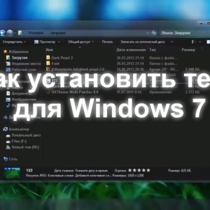 Wie Sie das Thema auf Windows 7 installieren