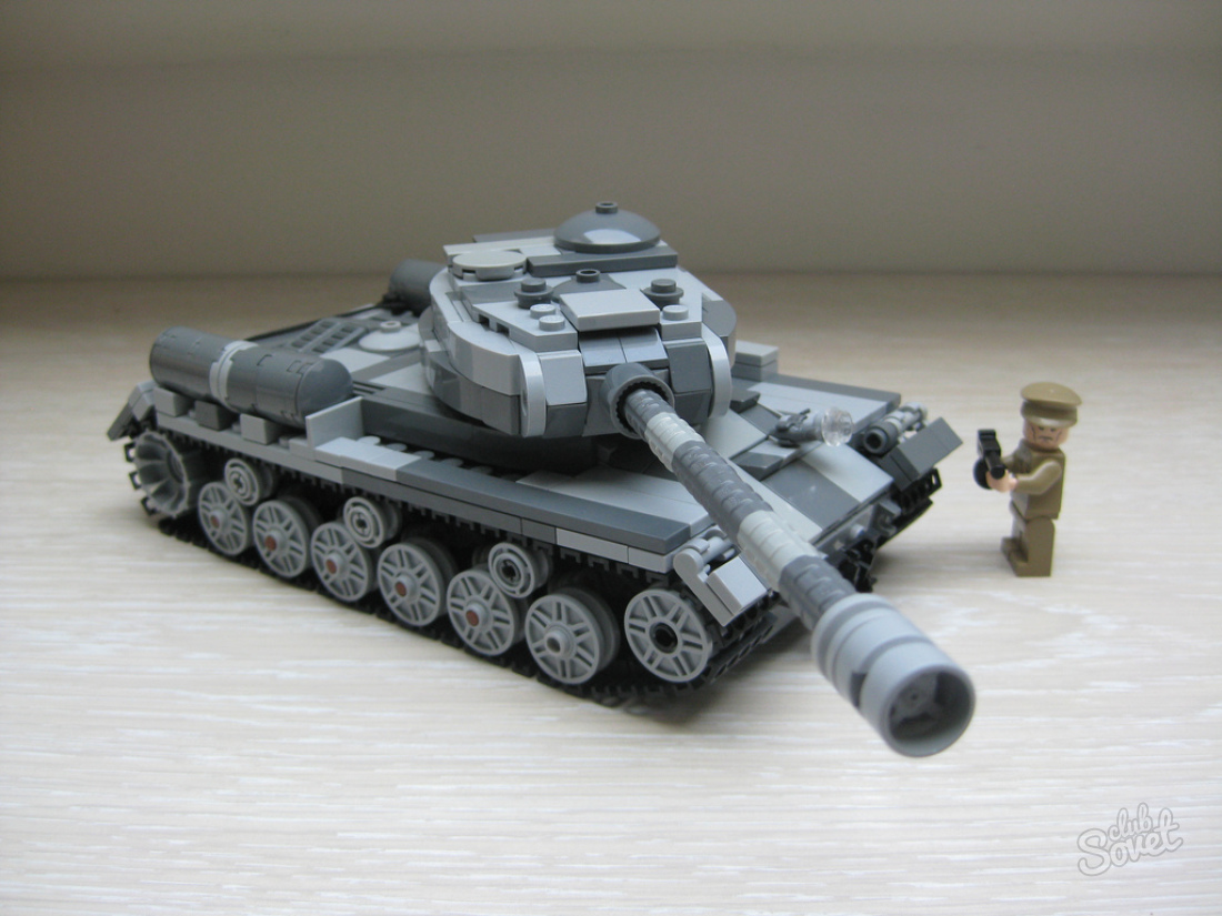 How to make from lego tank
