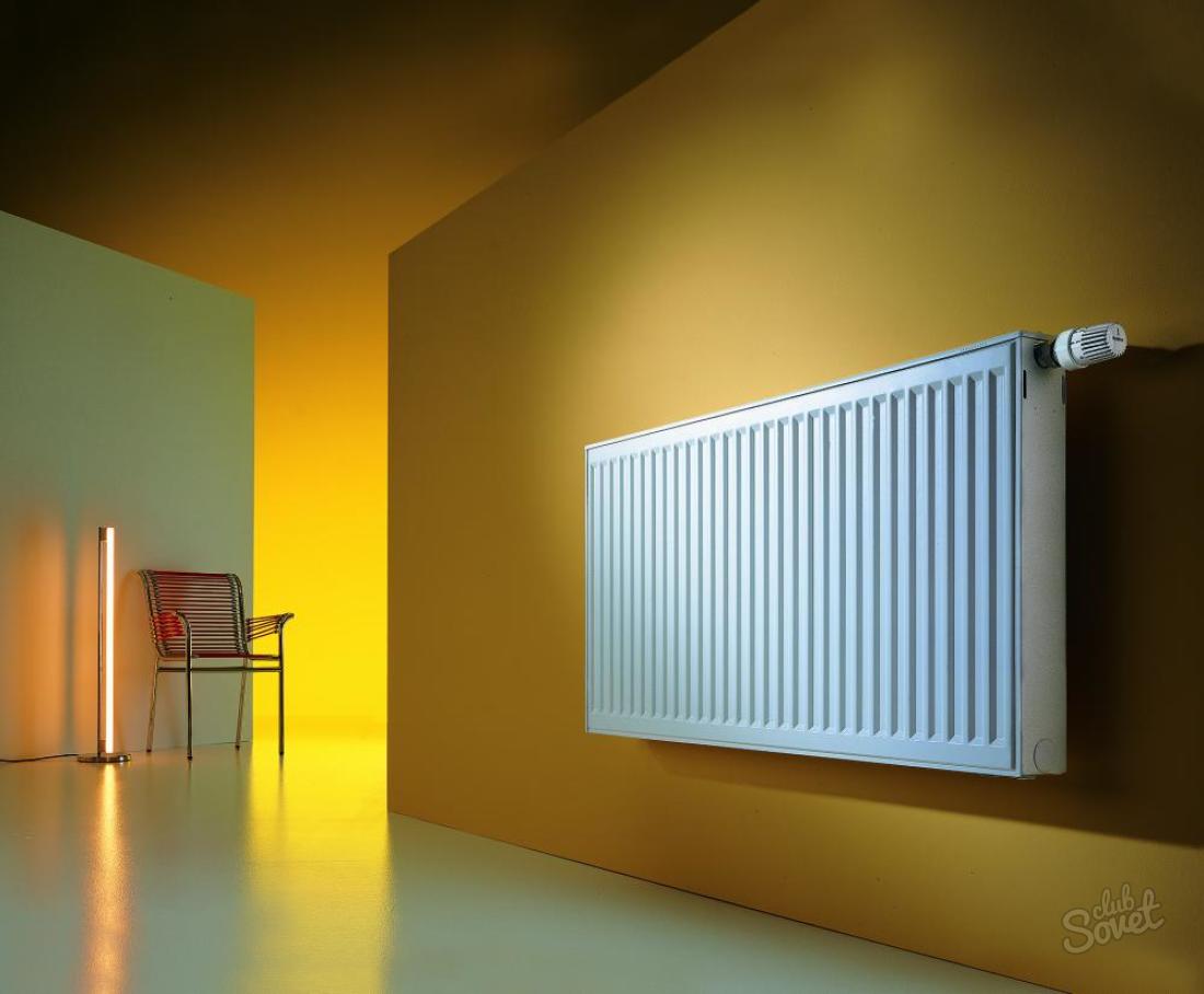 How to install a heating radiator