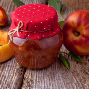 How to cook peaches jam