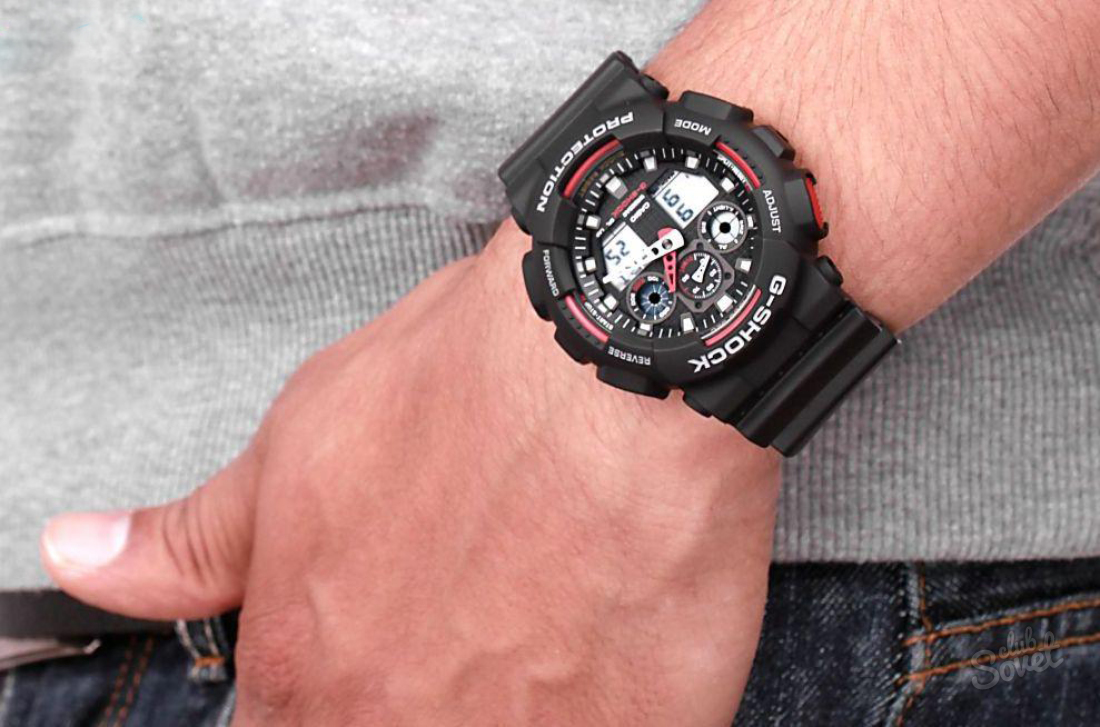 Как настроить часы G-Shock