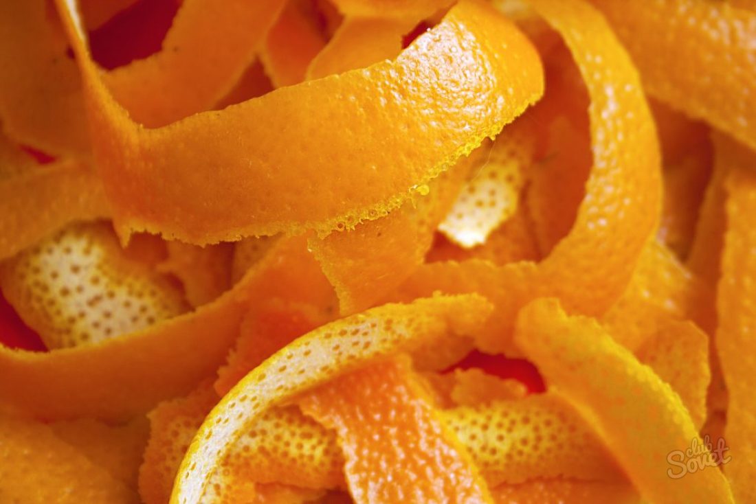 Kako napraviti komade iz narančastih krpa kod kuće