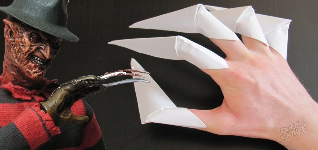 Kako napraviti kandže s papira