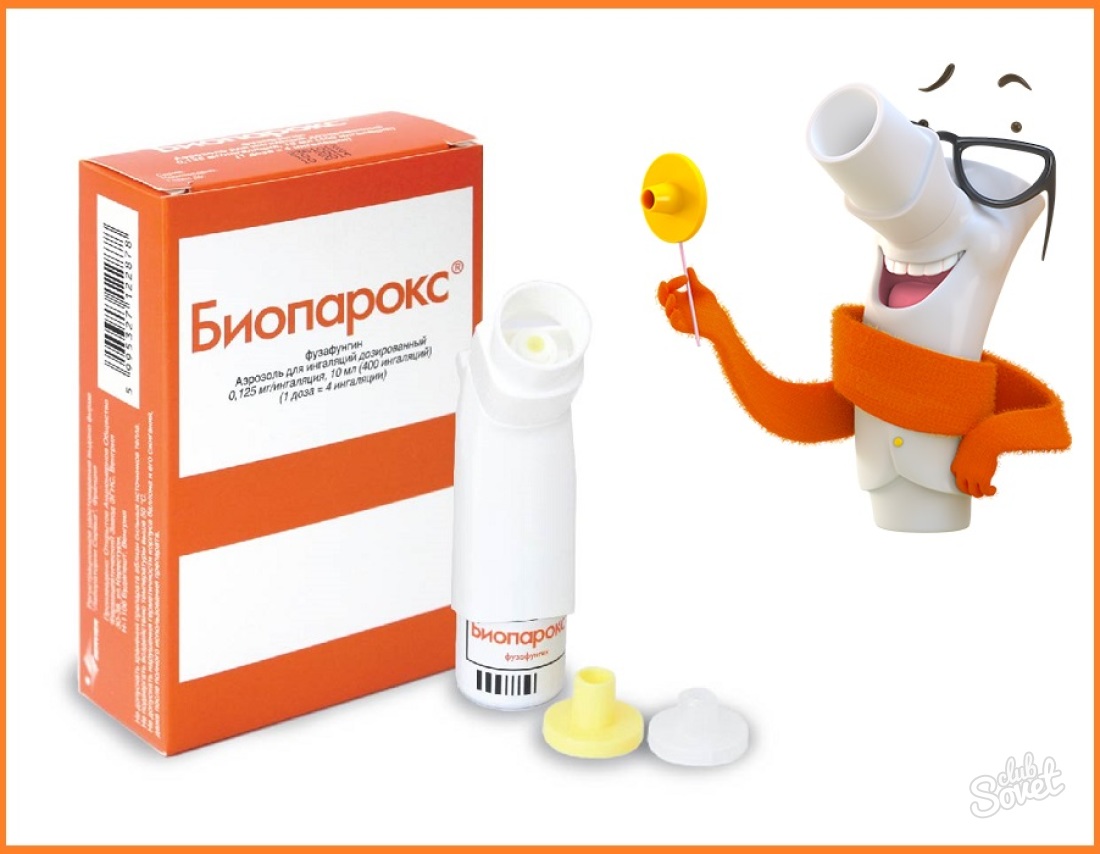 Bioparox, návod k použití