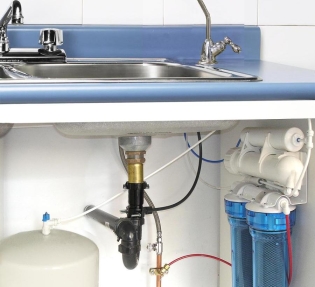 Cara memasang filter air