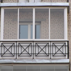 Photo how to glash balcony