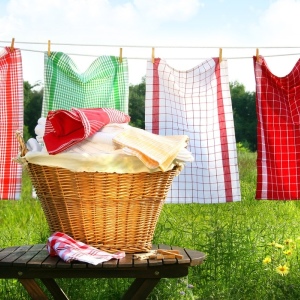 How to wash cooking towels at home