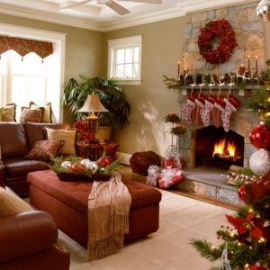 Foto Hur man dekorerar en lägenhet för det nya året?