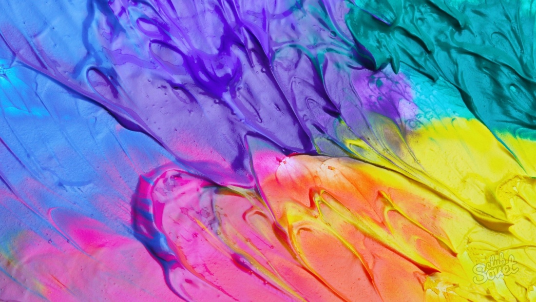 Как да стигнем лилав цвят при смесване на бои