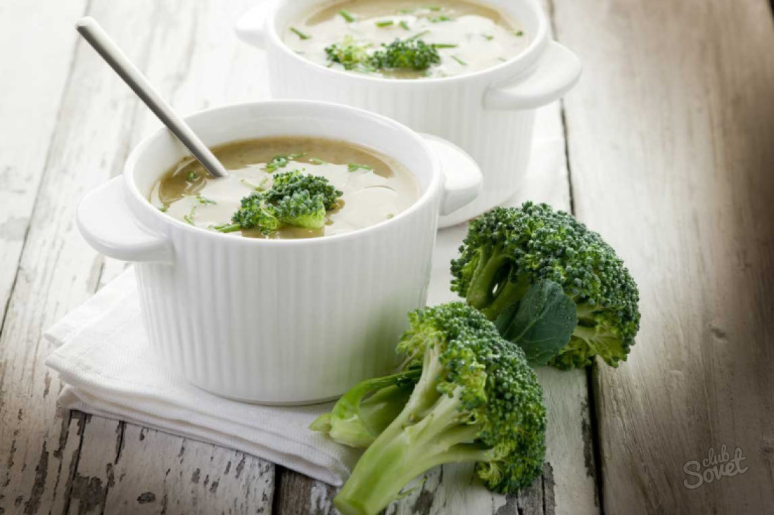 Как да готвя супа от броколи