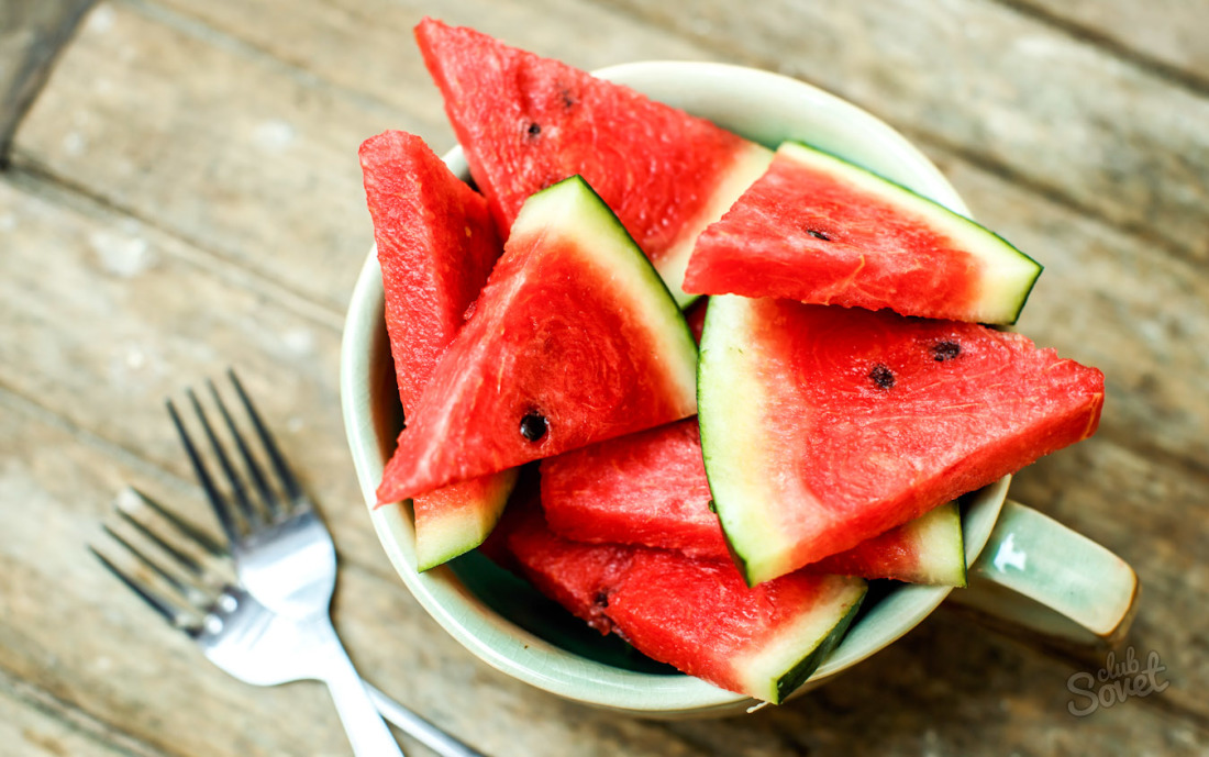How to clean watermelon