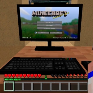 Foto kako namestiti osenčevalnikov na Minecraft
