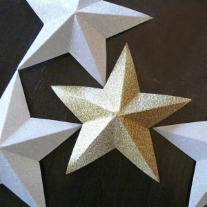 Foto Como fazer uma estrela de papel