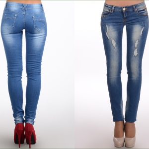 Foto Wie man Jeans verlängert