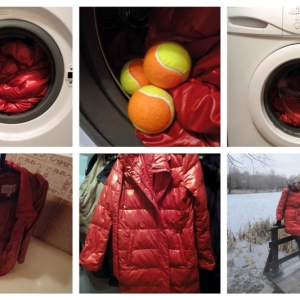 Photo how to beat a down jacket after washing