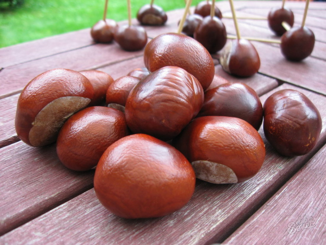 How to clean chestnuts