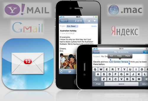 Ako nastaviť poštu na iPhone