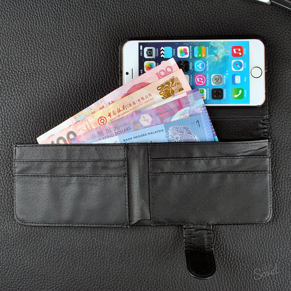 For iPhone-6-4-7-3-Pie-Piele-Lot საკრედიტო ბარათის და ფულის მობილური ტელეფონი-ტყავის ჩანთა