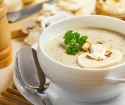 Рецепт супа-пюре из шампиньонов со сливками