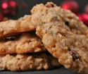 Cookies de aveia de aveia