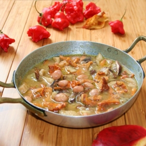Stock Foto Comment faire cuire la soupe aux légumes