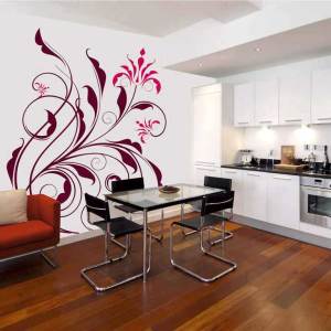Photo How to decorate the wall with drawings