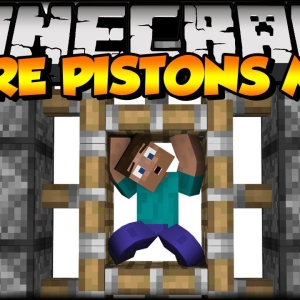 როგორ ჩადება Piston in Minecraft