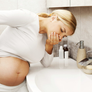 Stock Foto toksikoza tijekom trudnoće, kako se nositi s njim