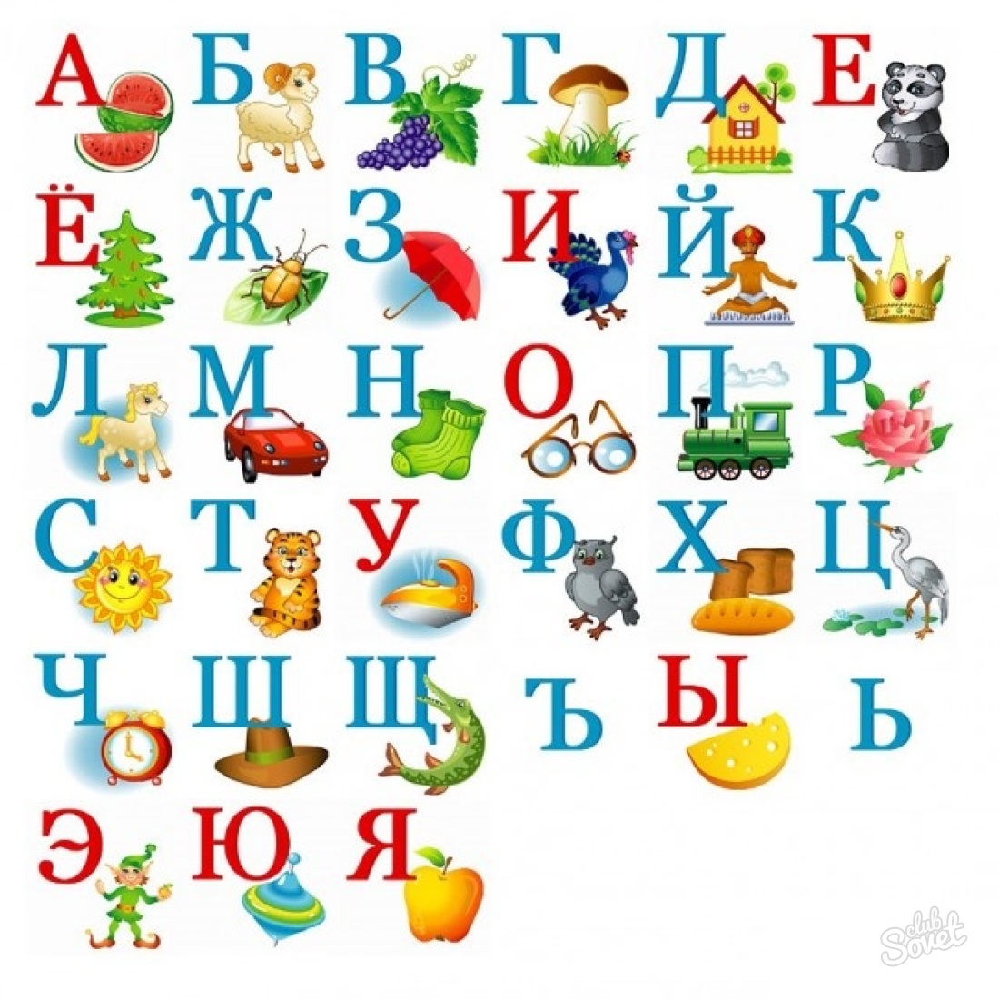 Как выучить с ребенком алфавит