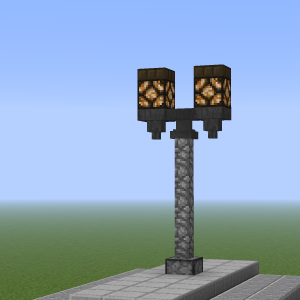 Photo how to make lamp in minecraft